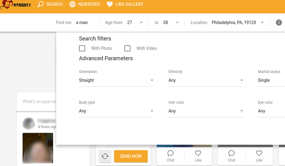 Jak zostać dopasowanym w Benaughty?