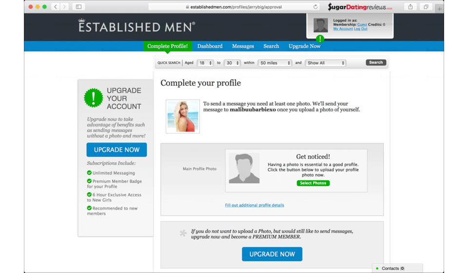 Valse profielen op de site vermijden