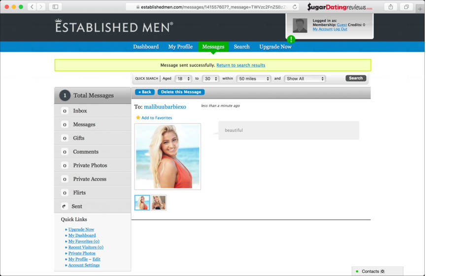 Gevestigde Mannen Kosten